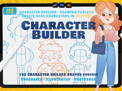 Free Character Builder - Drawing Toolkit