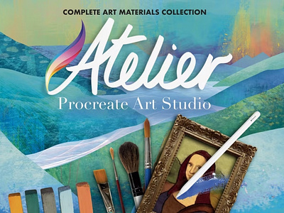 Procreate Complete Art Brush Collection acrylic artist brushes drawing gouache grunge kopik markers oils paint painting pastel procreate procreate brush procreate brushes sketch stipple watercolor brush watercolor paint watercolour