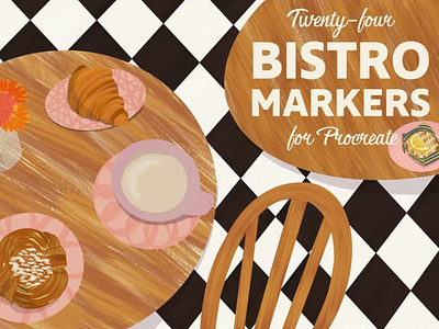 Free Bistro Markers for Procreate