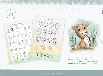 Free Procreate Grids for Creating Cute Characters animals baby bithday body character cow cute design digital art face forest fox grids illustration kids procreate app procreate brush procreate brushes procreate illustration stamp