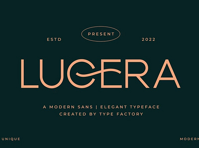 Free Lucera - Modern & Elegant Sans Typeface calligraphy display font display typeface elegant font font font awesome font family fonts handwritten lettering modern font modern fonts sans serif sans serif font script serif font type typedesign typeface vintage font