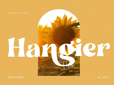 Free Hangier - Vintage Bold Serif Font