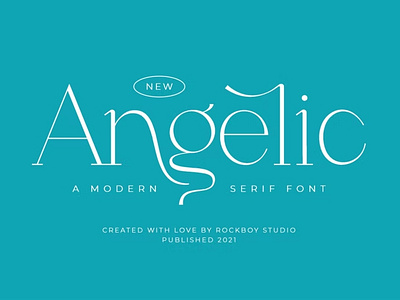 Free Angelic - Modern Stylish
Font