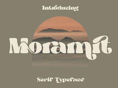 Free Moramit - Rounded Serif Font