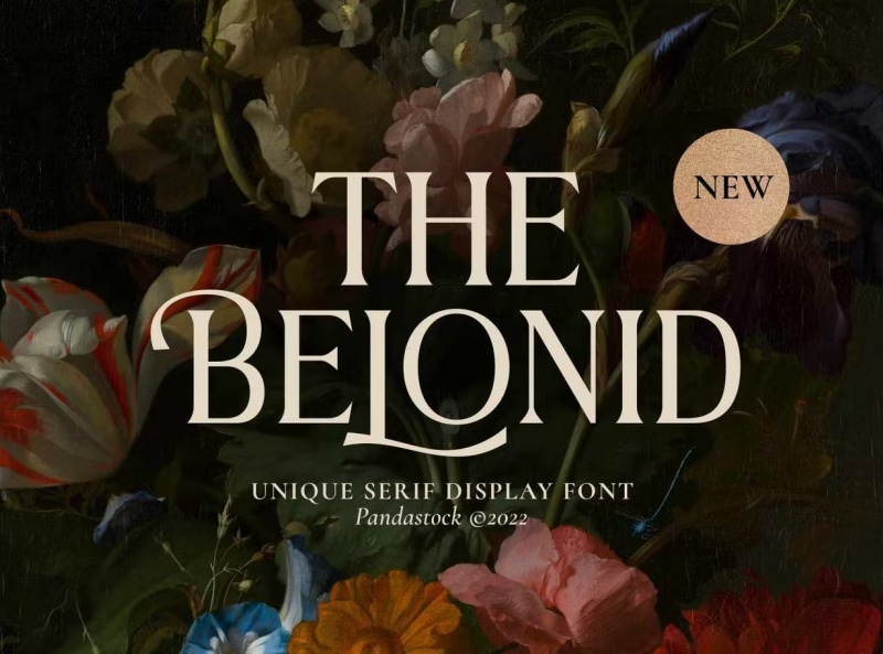 Free The Belonid - Cool Serif Fonts by Richarde Leei on Dribbble