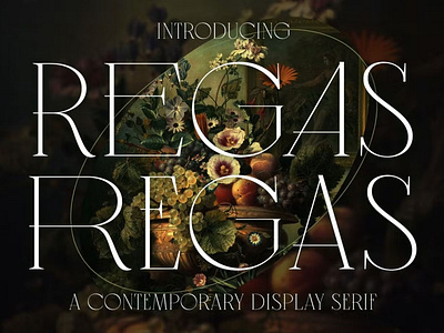 Free Regas Classic Vintage Display Serif Font