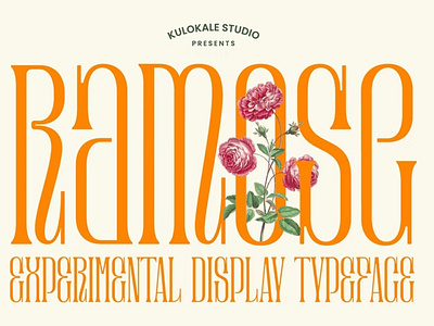 Free Ramose - Experimental Classic Display Serif Font