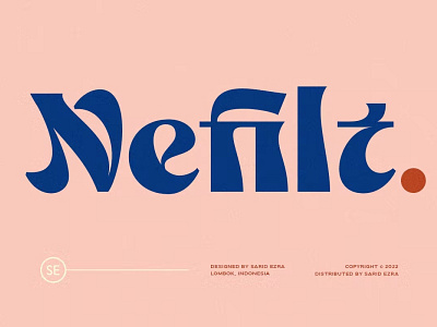 Free Nefilt - Unique Bold Font