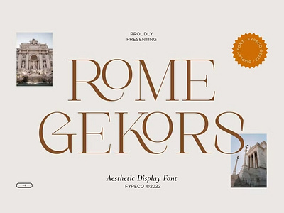 Free Rome Gekors Font