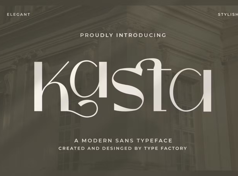 Free Kasta Display Font by Richarde Leei on Dribbble