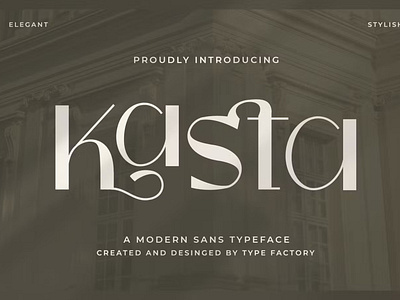 Free Kasta Display Font