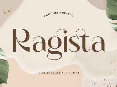 Free Ragista - Elegant Display Sans Serif calligraphy display font display typeface elegant font font font awesome font family fonts handwritten lettering modern font modern fonts sans serif sans serif font script serif font type typedesign typeface vintage font