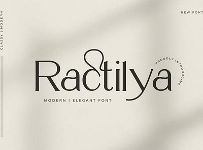 Free Ractilya Display Font calligraphy display font display typeface elegant font font font awesome font family fonts handwritten lettering modern font modern fonts sans serif sans serif font script serif font type typedesign typeface vintage font