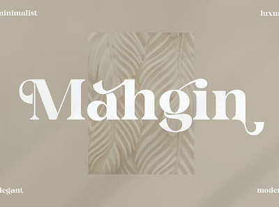 Free Mahgin Display Font calligraphy display font display typeface elegant font font font awesome font family fonts handwritten lettering modern font modern fonts sans serif sans serif font script serif font type typedesign typeface vintage font