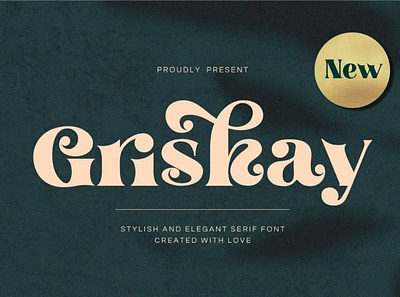 Free Griskay Font calligraphy display font display typeface elegant font font font awesome font family fonts handwritten lettering modern font modern fonts sans serif sans serif font script serif font type typedesign typeface vintage font