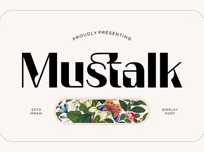 Free Mustalk Font calligraphy display font display typeface elegant font font font awesome font family fonts handwritten lettering modern font modern fonts sans serif sans serif font script serif font type typedesign typeface vintage font