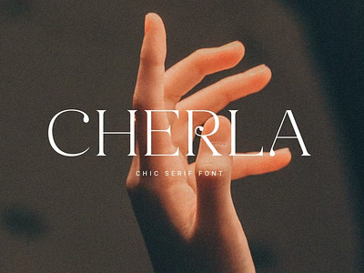 Free Cherla - Chic Serif Font