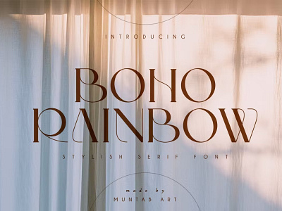 FREE Boho Rainbow | Modern Stylish