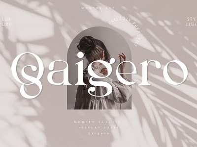 Free Qaigero | Modern Serif calligraphy display font display typeface elegant font font awesome handwritten lettering modern font modern fonts modern serif modern stylish sans serif font script serif serif font simple type typedesign typeface vintage font