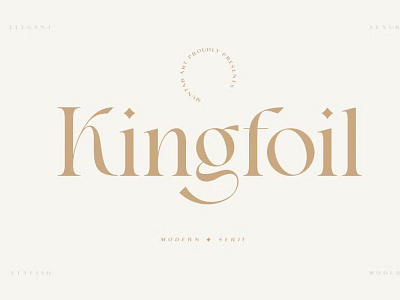 Free Kingfoil | Modern Stylish