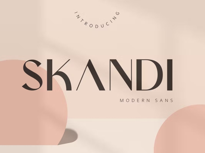 FREE Skandi | Modern Sans Serif by Top Elements on Dribbble