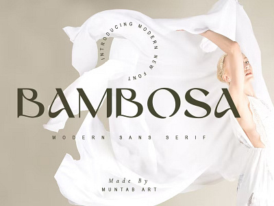Free Bambosa | Modern Sans Serif