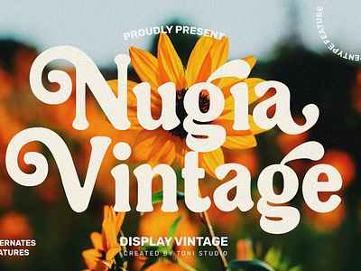 Free - Nugia Modern Vintage Font