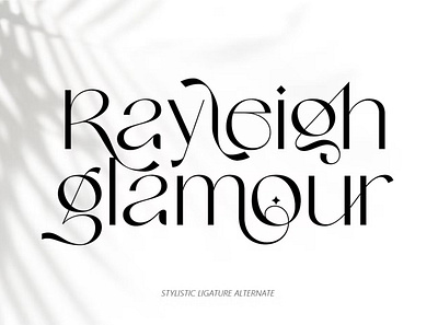 Free - Rayleigh Glamour Font calligraphy display display font elegant font elegant fonts font font awesome font family fonts lettering logo fonts modern font modern fonts sans serif sans serif font script serif font type typeface typography