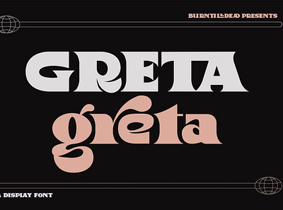 Free - Greta Display Font calligraphy design display display font elegant font font font awesome font family fonts lettering logo fonts modern font modern fonts sans serif sans serif font script serif font type typeface typography