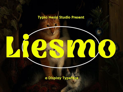 Free Liesmo - Psychedelic Black Display Sans Font