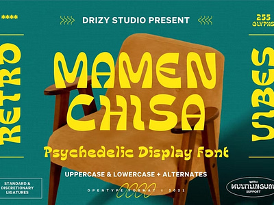 Free Mamenchisa Display Font