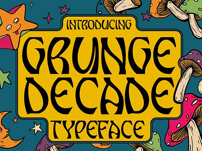 Grunge Decade typeface