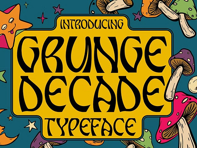 Free Grunge Decade Display Font