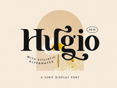 Hugio Display Font
