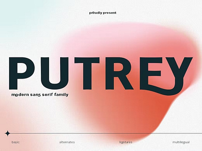 Putrey Typeface