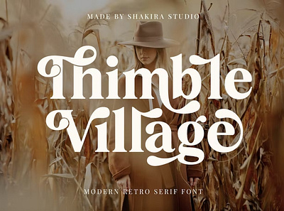 Thimble Village - Serif Display Font cover cover lettering cover lettering font font freebies fonts free freebies font freebies font freebies fonts freelance freelance graphic design graphic design lettering lettering cover type typography