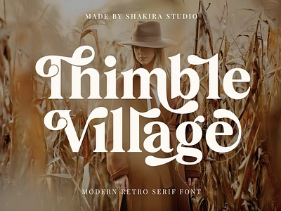 Thimble Village - Serif Display Font