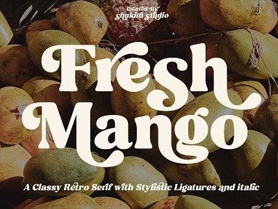 Fresh Mango Font