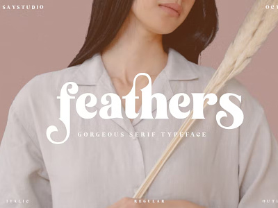 Feathers Font