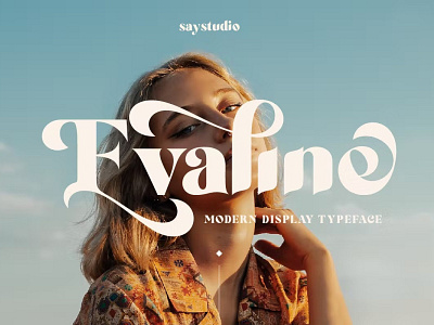 Evaline | Display Modern Typeface cover cover lettering cover lettering font font freebies fonts free freebies font freebies font freebies fonts freelance freelance graphic design lettering lettering cover type typography