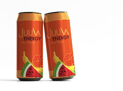 Health and Wellness Mock Energy Cans branding design graphic design logo design packaging