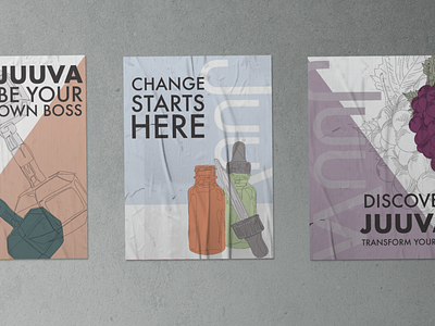 Fitness and Wellness Company Poster Series