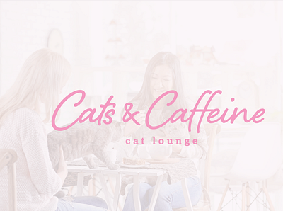 Cat Cafe Branding branding graphic design logo