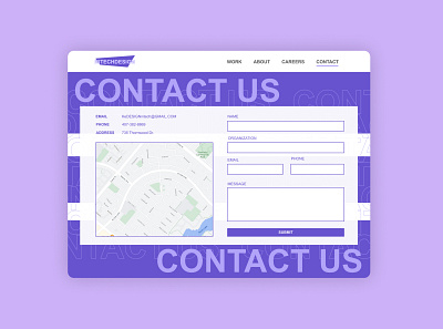 Nitechdesign Contact Page app branding design graphic design icon illustration logo ui ux vector