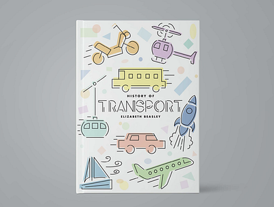 Transportation Icons artwork book book design design graphic design illustration typography vector