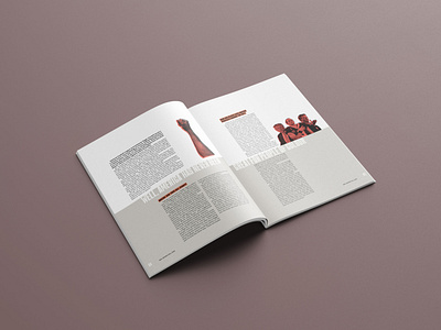 Editorial Project: Second Spread book book design design editorial editorial design graphic design illustration illustrator publication publication design