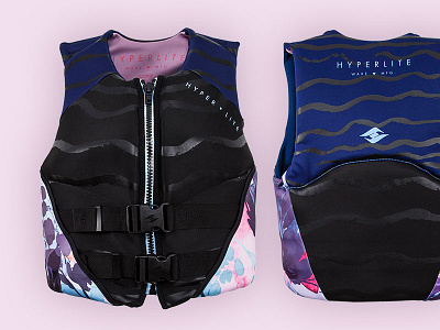 18 Hyperlite Profile Vest product design vest design wakeboard design