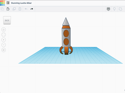 Tinkercad - Rocket NASA