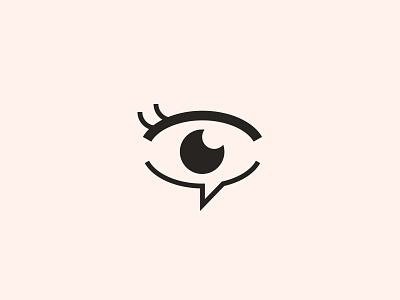 Pressures & Perspectives - Mark brain brand creative eye logo mark mental health minimal speech