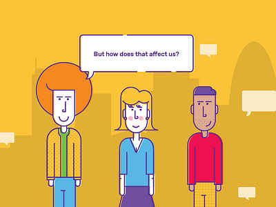 How does the Bank affect us? by Colin Grist on Dribbble